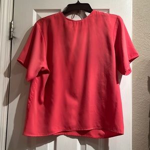 Coral Blouse